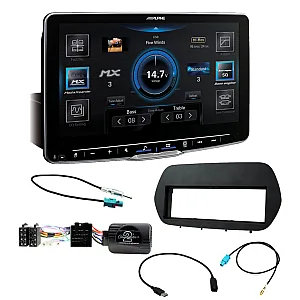 Ford Transit Custom 2018 - 2024 Alpine 9" Large Screen Carplay / Android Auto Stereo Upgrade Pack 