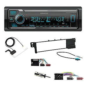 BMW 3 Series E46 Kenwood Digital Media Receiver DAB+ Digital Radio Bluetooth Car Stereo Upgrade Kit