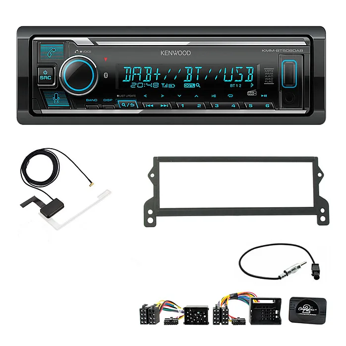 BMW Mini 2001-2006 Kenwood Digital Media Receiver DAB+ Digital Radio Bluetooth Car Stereo Upgrade Kit