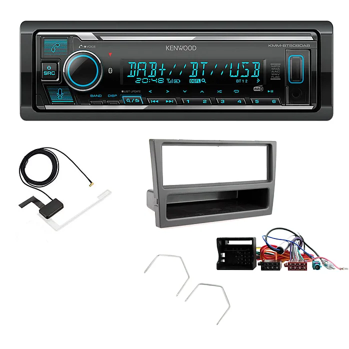 Vauxhall Kenwood Digital Media Receiver DAB+ Digital Radio Bluetooth Car Stereo Upgrade Kit