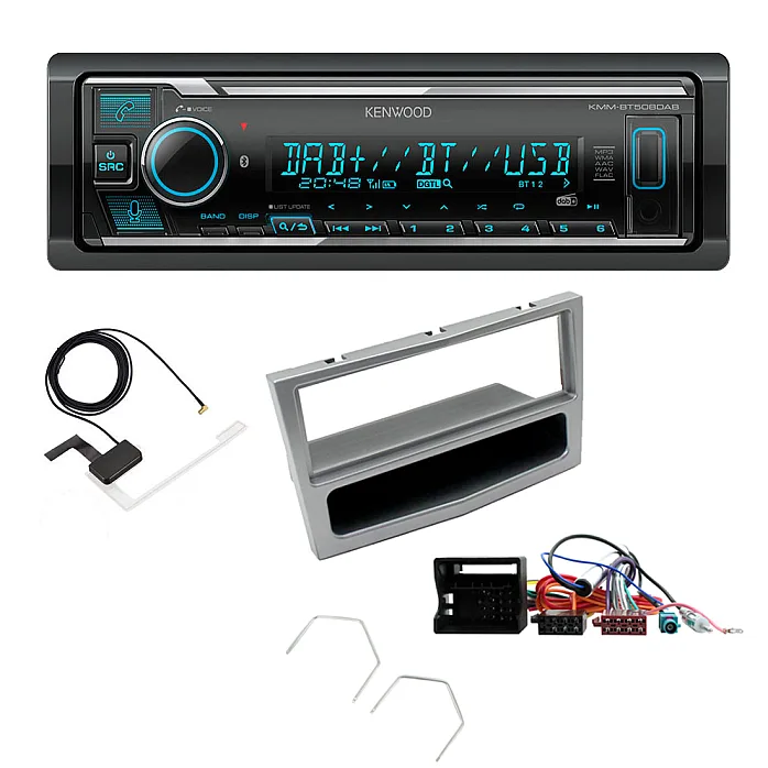 Vauxhall Astra H, Corsa D, Zafira B Kenwood Digital Media Receiver DAB+ Digital Radio Bluetooth Car Stereo Upgrade Kit