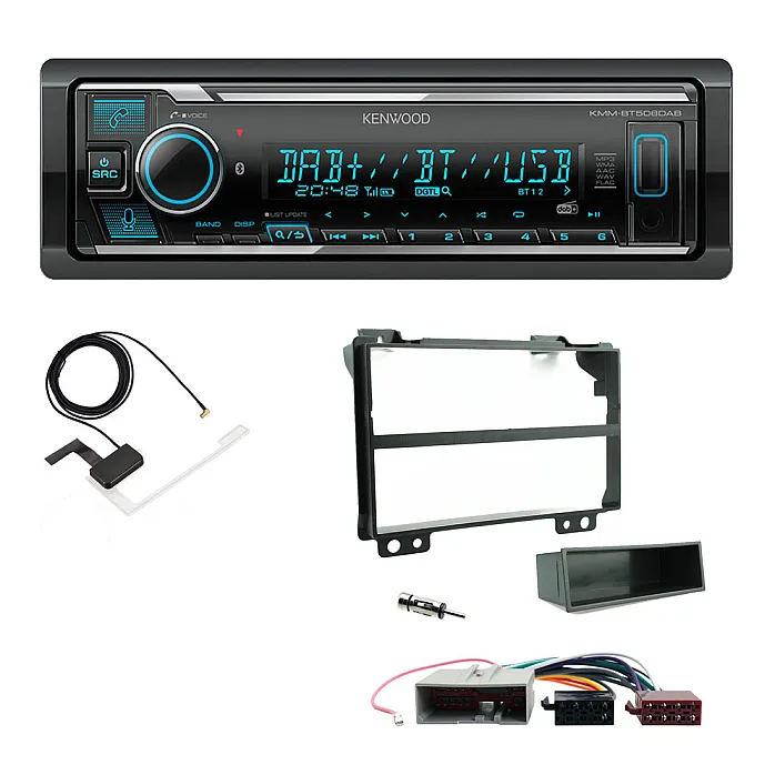 Ford Fiesta, Fusion Kenwood Digital Media Receiver DAB+ Digital Radio Bluetooth Car Stereo Upgrade Kit