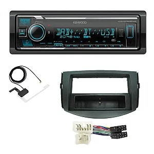 Toyota RAV4 2006-2013 Kenwood Digital Media Receiver DAB+ Digital Radio Bluetooth Car Stereo Upgrade Kit