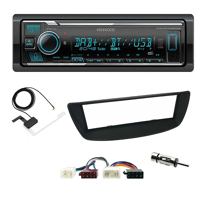 Toyota Aygo 2005-2014 Kenwood Digital Media Receiver DAB+ Digital Radio Bluetooth Car Stereo Upgrade Kit
