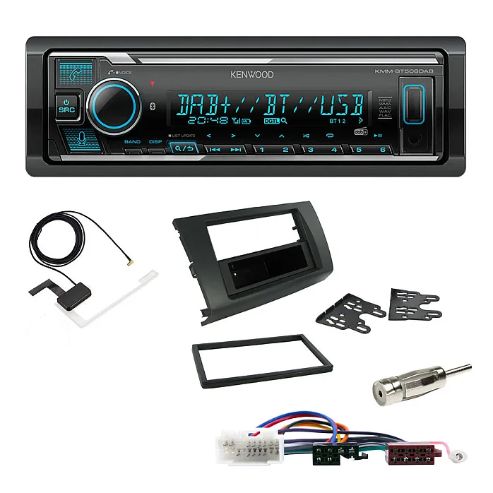 Suzuki Swift 2005-2010 Kenwood Digital Media Receiver DAB+ Digital Radio Bluetooth Car Stereo Upgrade Kit