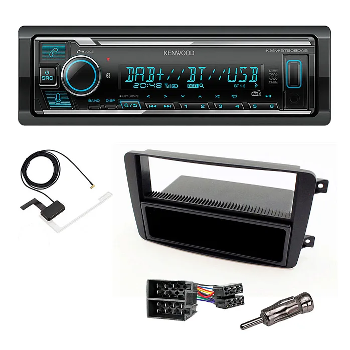 Mercedes Kenwood Digital Media Receiver DAB+ Digital Radio Bluetooth Car Stereo Upgrade Kit