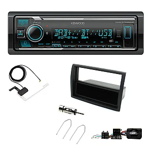 Fiat Ducato 2008-2011 Kenwood Digital Media Receiver DAB+ Digital Radio Bluetooth Car Stereo Upgrade Kit