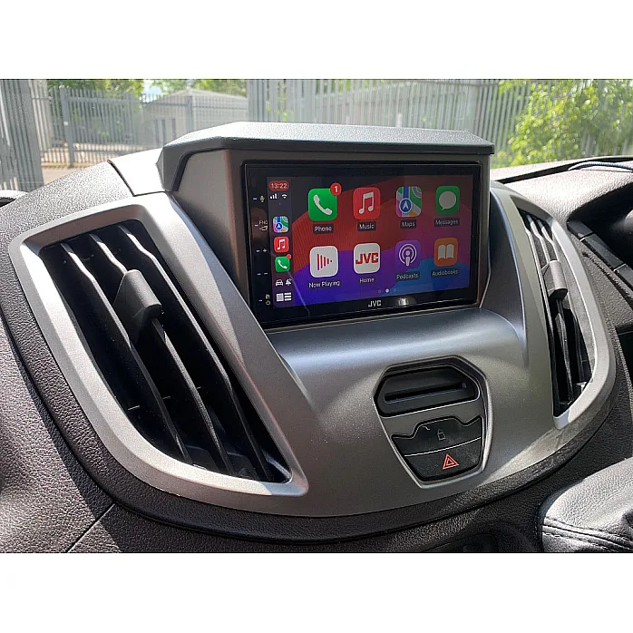 Ford Transit 2015-2021 JVC 6.8" Bluetooth Digital Media Car Play / Android Auto Stereo Upgrade Kit