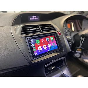 Honda Civic (2006 - 2011) JVC 6.8" Bluetooth Digital Media Car Play / Android Auto Stereo Upgrade Kit
