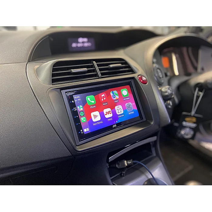 Honda Civic (2006 - 2011) JVC 6.8" Bluetooth Digital Media Car Play / Android Auto Stereo Upgrade Kit