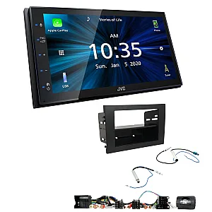 Audi A4 (2001-2008) JVC 6.8" Bluetooth Digital Media Car Play / Android Auto Stereo Upgrade Pack