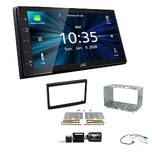 Citroen C2, C3 2005-2009 JVC KW-M560BT 6.8" Bluetooth Digital Media Car Play / Android Auto Stereo Upgrade Kit
