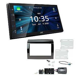 Fiat Ducato 2014-2021 JVC KW-M560BT 6.8" Bluetooth Digital Media Car Play / Android Auto Stereo Upgrade Kit