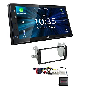 Mitsubishi L200, Triton 2015-2021 JVC KW-M560BT 6.8" Bluetooth Digital Media Car Play / Android Auto Stereo Upgrade Kit