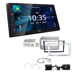Vauxhall JVC KW-M560BT 6.8" Bluetooth Digital Media Car Play / Android Auto Stereo Upgrade Kit