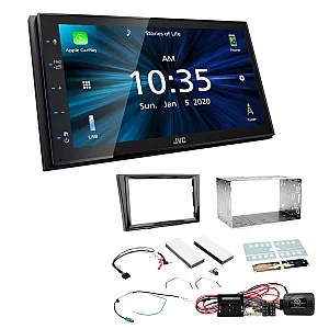 Vauxhall JVC 6.8" Bluetooth Digital Media Car Play / Android Auto Stereo Upgrade Kit