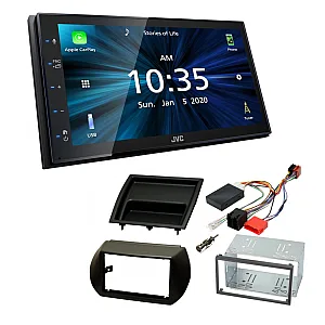 Fiat Fiorino, Qubo JVC KW-M560BT 6.8" Bluetooth Digital Media Car Play / Android Auto Stereo Upgrade Kit