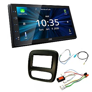 Vauxhall Vivaro 2014 - 2018 JVC 6.8" Bluetooth Digital Media Car Play / Android Auto Stereo Upgrade Kit (NAVIGATION SYSTEMS)