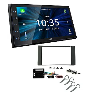 Ford JVC KW-M560BT 6.8" Bluetooth Digital Media Car Play / Android Auto Stereo Upgrade Kit
