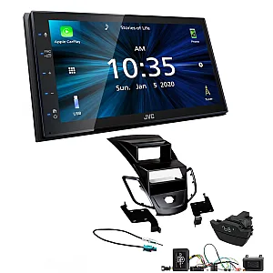 Ford Fiesta 2013-2017 JVC KW-M560BT 6.8" Bluetooth Digital Media Car Play / Android Auto Stereo Upgrade Kit