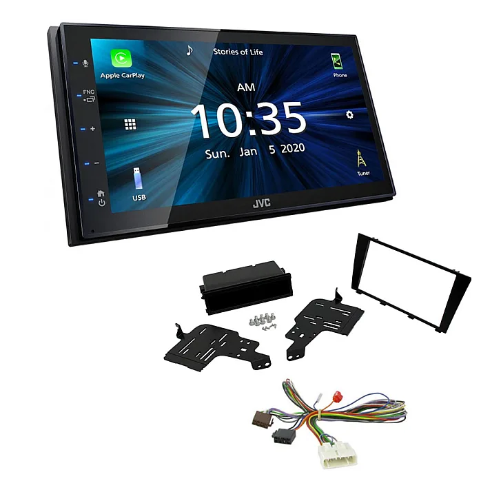 Lexus IS200, IS300  JVC KW-M560BT 6.8" Bluetooth Digital Media Car Play / Android Auto Stereo Upgrade Kit
