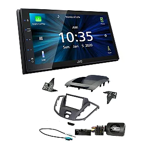 Ford Transit 2015-2021 JVC KW-M560BT 6.8" Bluetooth Digital Media Car Play / Android Auto Stereo Upgrade Kit