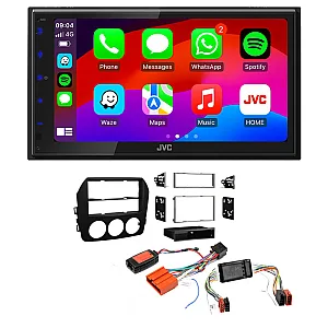Mazda MX-5 2009-2015 BOSE Audio JVC 6.8" CarPlay / Android Auto USB, Bluetooth Car Stereo Upgrade Pack