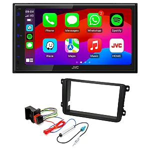 Seat Alhambra, Toledo JVC 6.8" CarPlay / Android Auto USB, Bluetooth Car Stereo Upgrade Pack