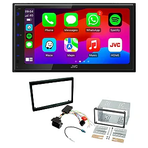 Citroen Berlingo II 2008-2018 JVC 6.8" CarPlay / Android Auto USB, Bluetooth Car Stereo Upgrade Pack