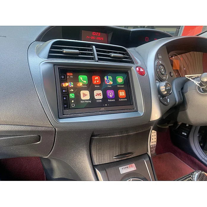 Honda Civic (2006 - 2011) JVC 6.8" Screen USB Bluetooth Wireless CarPlay / Android Auto Stereo Upgrade Pack
