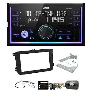JVC Mechless USB, Bluetooth, AUX, iPod/iPhone Car Stereo Upgrade Pack For Volkswagen
