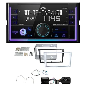 Vauxhall Astra, Antara, Zafira JVC Mechless USB, Bluetooth, AUX, iPod/iPhone Car Stereo Upgrade Pack