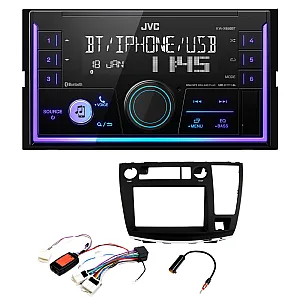 Nissan Elgrand (2002-2010) JVC Mechless USB, Bluetooth, AUX, iPod/iPhone Car Stereo Upgrade Pack