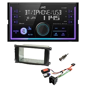 JVC Mechless USB, Bluetooth, AUX, iPod/iPhone Car Stereo Upgrade Pack For Ford