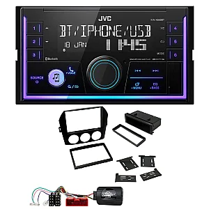 Mazda MX-5 NON-BOSE 2006-2008 JVC Mechless USB, Bluetooth, AUX, iPod/iPhone Car Stereo Upgrade Pack