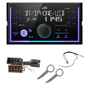 Volkswagen JVC Mechless USB, Bluetooth, AUX, iPod/iPhone Car Stereo Upgrade Pack