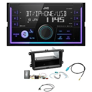 VW T6 2015 - 2019 JVC Mechless USB, Bluetooth, AUX, iPod/iPhone Stereo Upgrade Pack