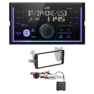 Mitsubishi L200, Triton 2015-2021 JVC Mechless USB, Bluetooth, AUX, iPod/iPhone Car Stereo Upgrade Pack