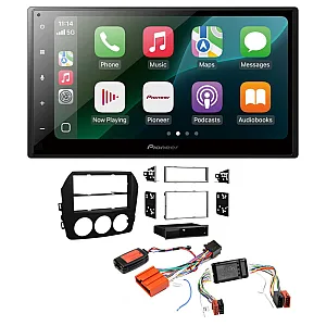 Mazda MX-5 (BOSE Audio) 2009-2015 6.8" Wired CarPlay / Android Auto Bluetooth Stereo Upgrade Pack