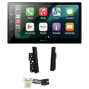 Toyota 4Runner, Celica, MR2, RAV4 Pioneer 6.8" Wired CarPlay / Android Auto Bluetooth Stereo Upgrade Pack