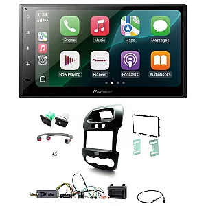 Ford Ranger 2012-2016 Pioneer 6.8" Wired CarPlay / Android Auto Bluetooth Stereo Upgrade Pack