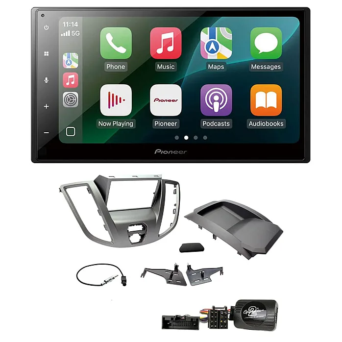 Ford Transit (2015-2021) Pioneer 6.8" Wired CarPlay / Android Auto Bluetooth Stereo Upgrade Pack