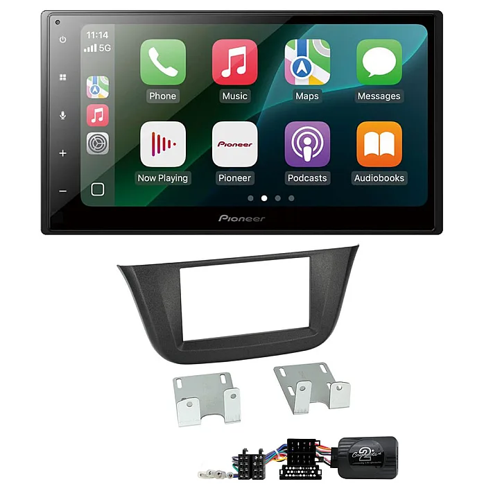 Iveco Daily 2014-2021 Pioneer 6.8" Wired CarPlay / Android Auto Bluetooth Stereo Upgrade Pack