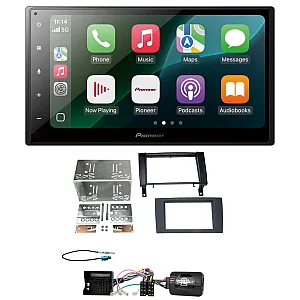 Mercedes SLK R171 2004-2011 Pioneer 6.8" Wired CarPlay / Android Auto Bluetooth Stereo Upgrade Pack