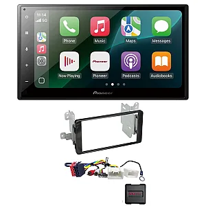 Mitsubishi L200, Triton 2015-2021 Pioneer 6.8" Wired CarPlay / Android Auto Bluetooth Stereo Upgrade Pack