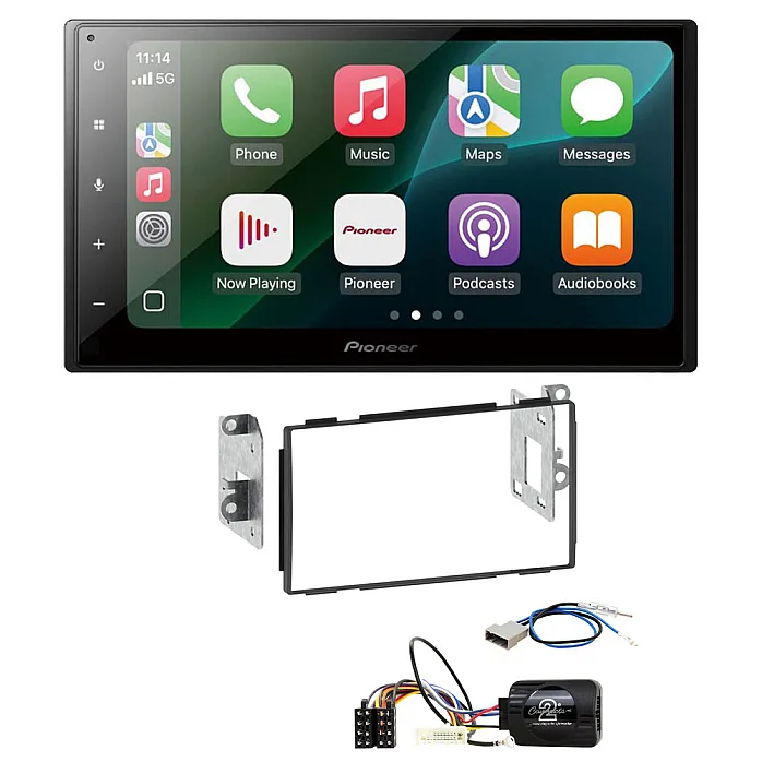 Nissan Qashqai 2007-2013 Pioneer 6.8" Wired CarPlay / Android Auto Bluetooth Stereo Upgrade Pack