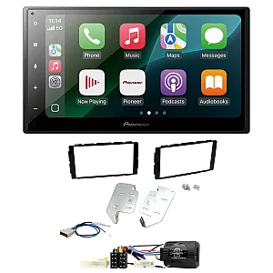 Nissan Juke 2014 - 2019 Pioneer 6.8" Wired CarPlay / Android Auto Bluetooth Stereo Upgrade Pack