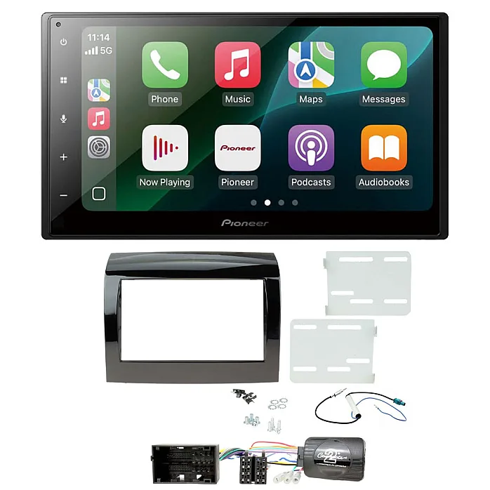 Peugeot Boxer 2014 Onwards Pioneer 6.8" Wired CarPlay / Android Auto Bluetooth Stereo Upgrade Pack