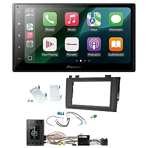 VW Transporter T6.1 2019> Pioneer 6.8" Wired CarPlay / Android Auto Bluetooth Stereo Upgrade Pack