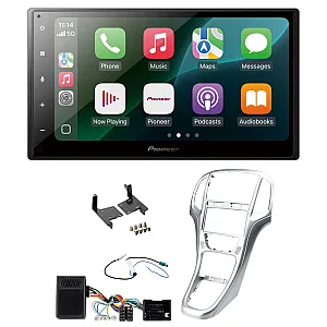 Vauxhall Astra 2010-2015 Pioneer 6.8" Wired CarPlay / Android Auto Bluetooth Stereo Upgrade Pack
